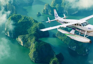 To explore Halong bay by Seaplane