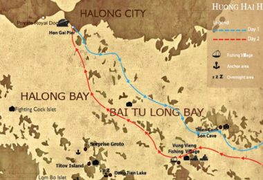 Bai Tu Long Map