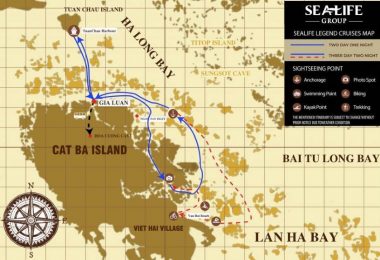 Sealife Legend Map