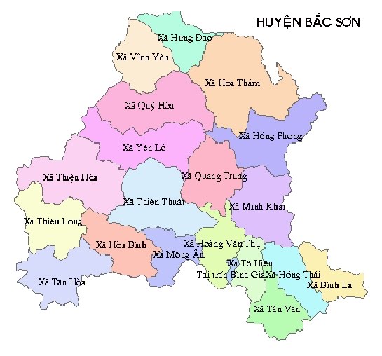 Bac Son Map: The map for Bac Son Travel & Tours Lang Son