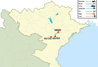 Mai Chau Map