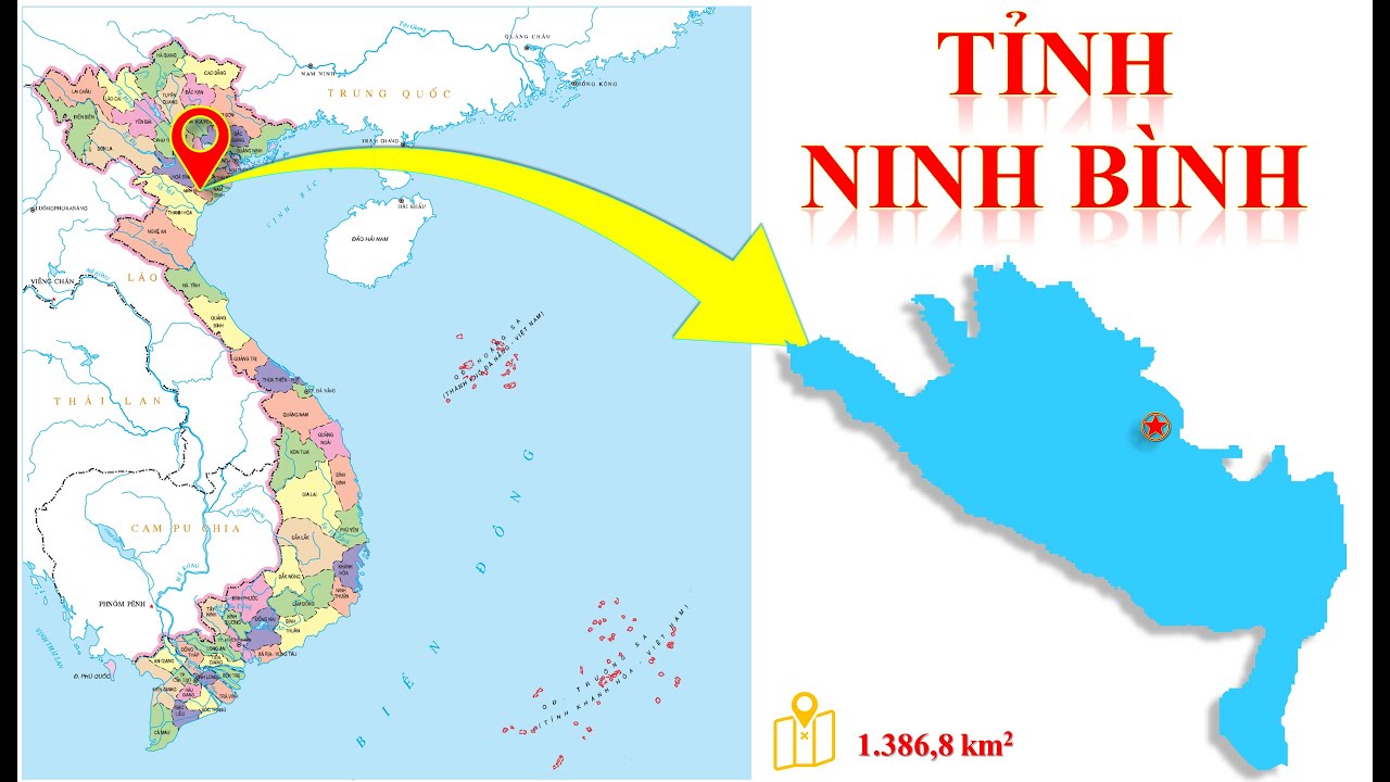 Ninh Binh Travel Map: Map to Ninh Binh for traveling & Tours