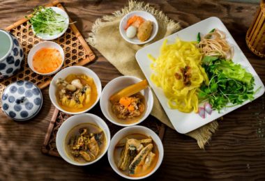 Dishes in Danang