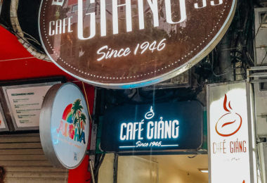 Egg Coffee Giang in Hanoi