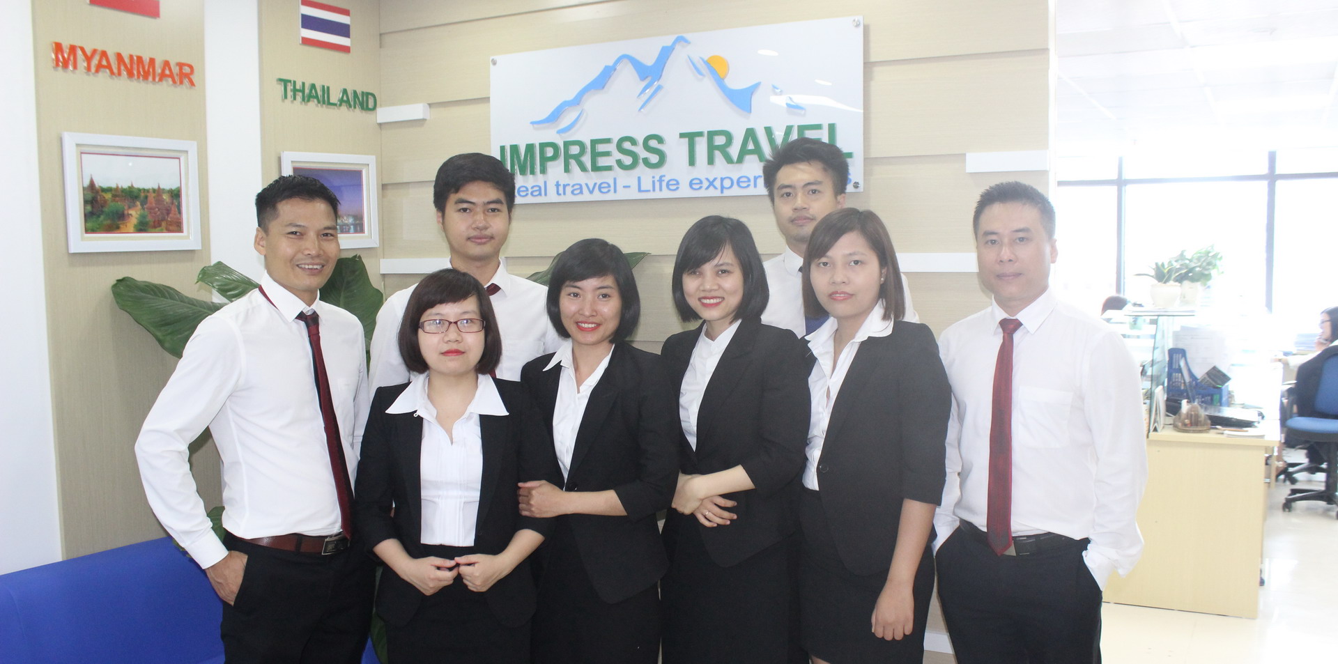Impress Travel Head Office Team