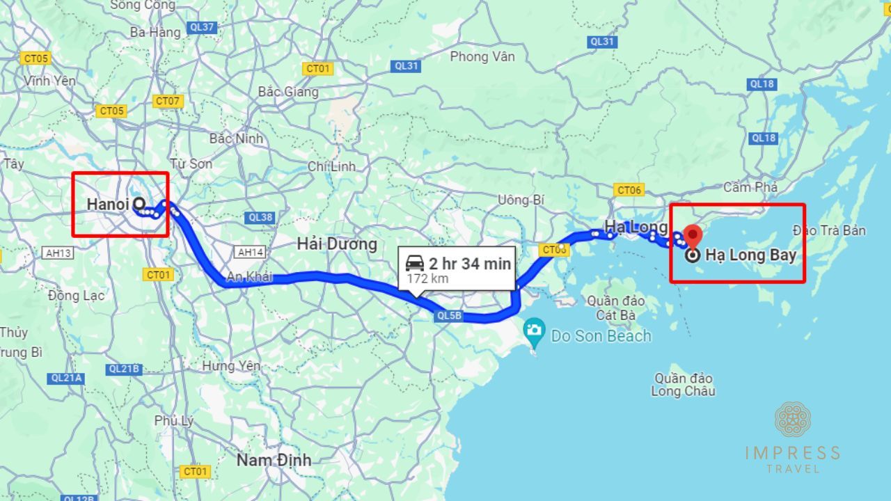 Hanoi to Halong bay 4 days