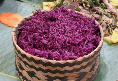 Purple sticky rice in MCC