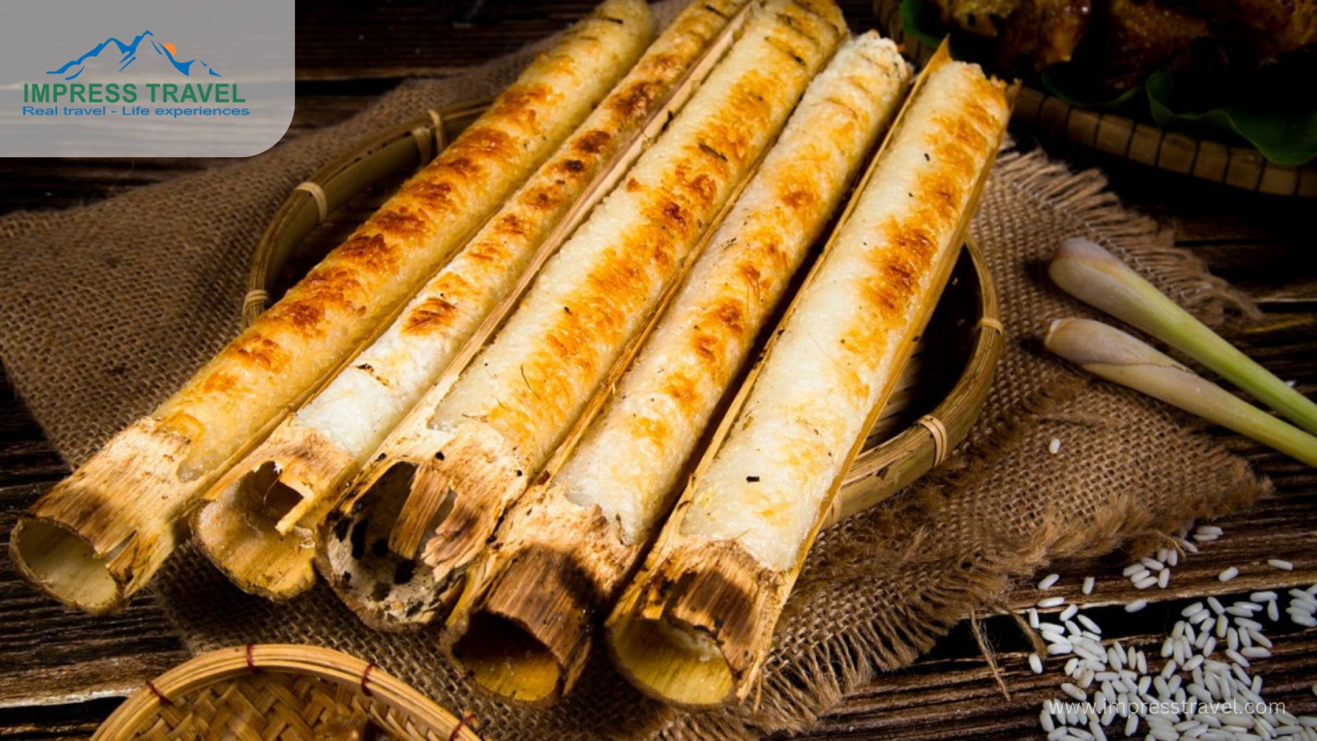 Bamboo Sticky Rice (Cơm Lam)