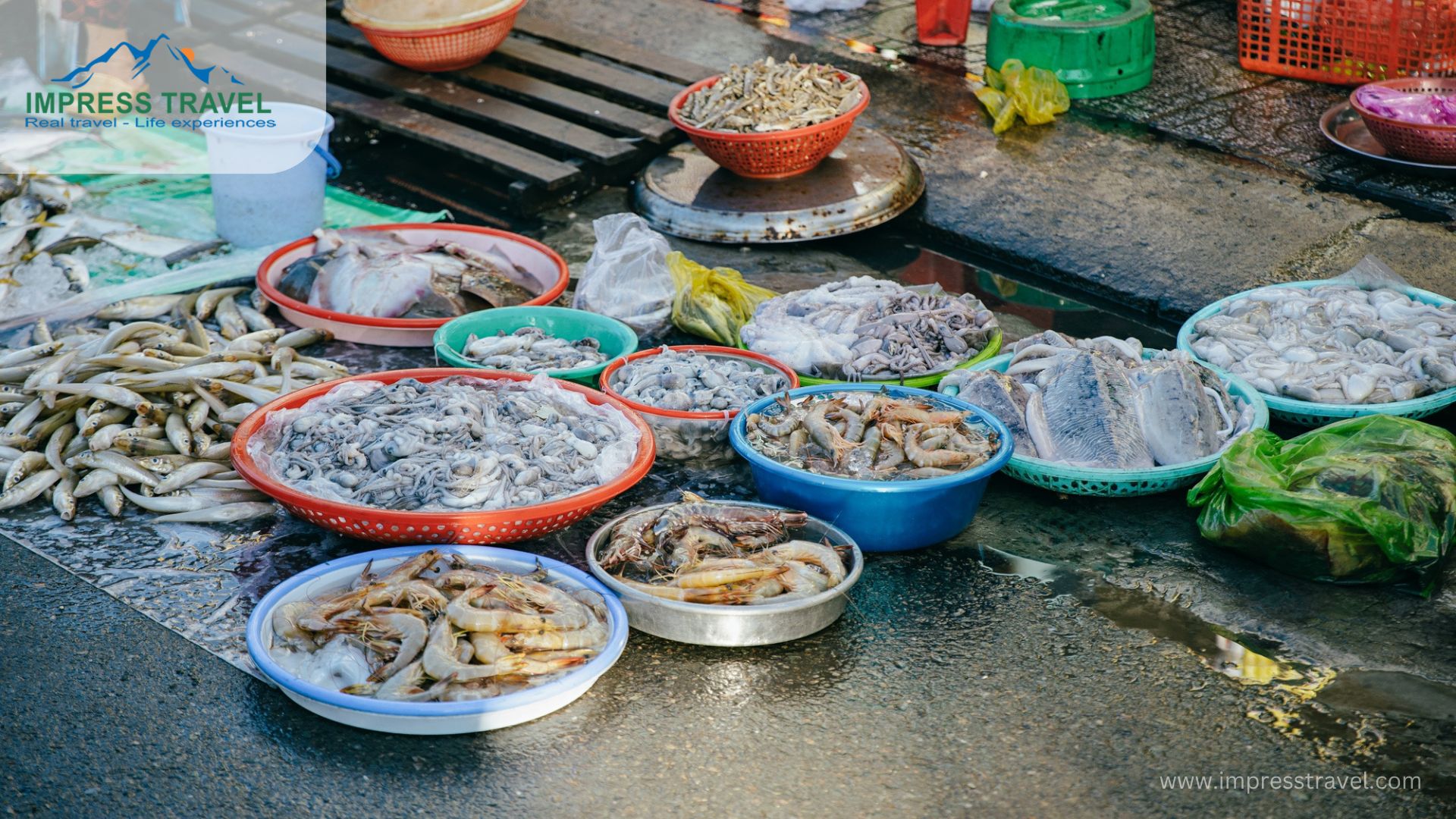 Hanoi Location- Seafood Market in Hanoi