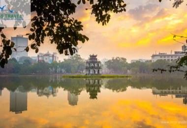 The grandeur of Hoan Kiem Lake