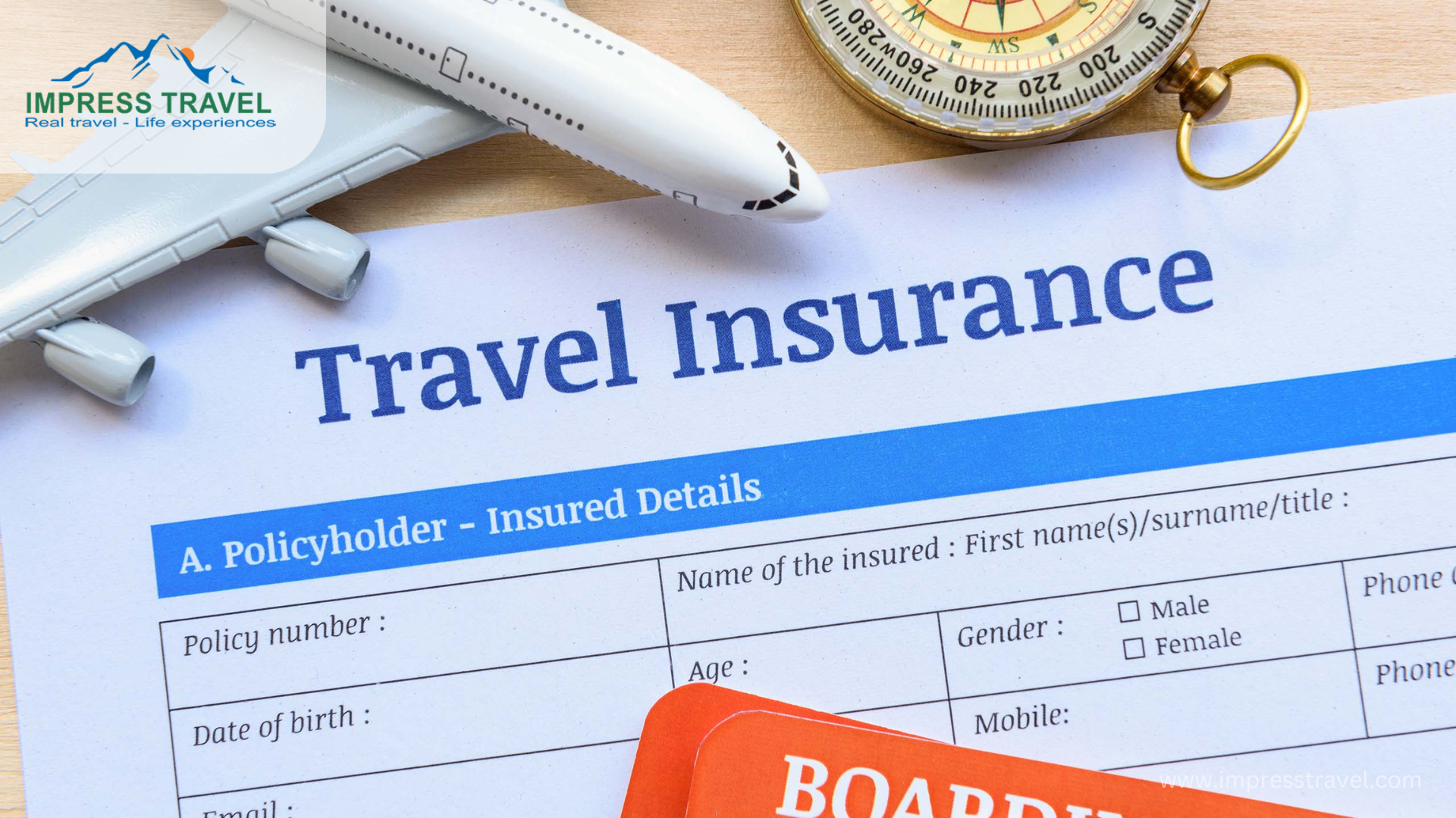 Travel Insurance and Important Documents