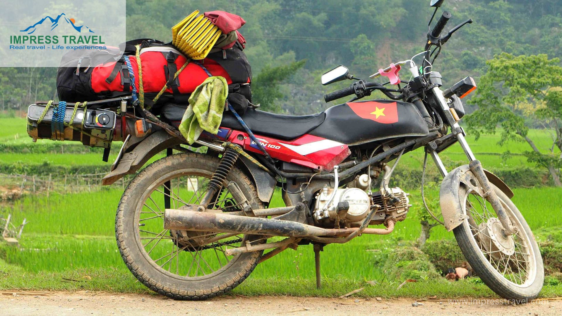 Travel to Mu Cang Chai by motorbike