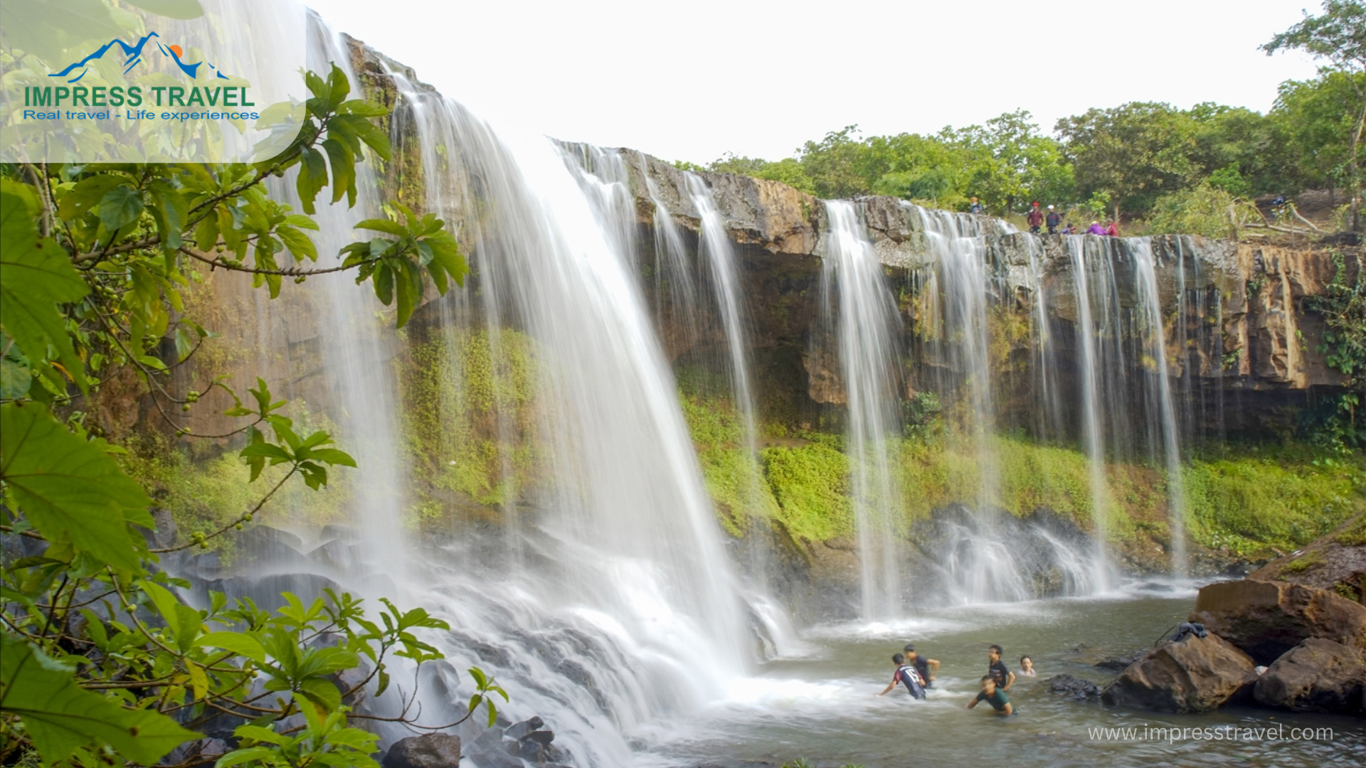 Locate exact coordinates of Mo Waterfall