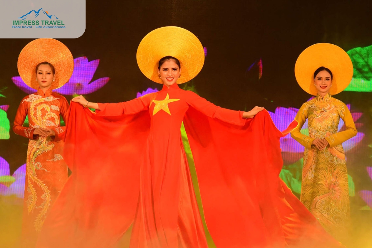 The Ao Dai Show in Danang is different from others in Vietnam.