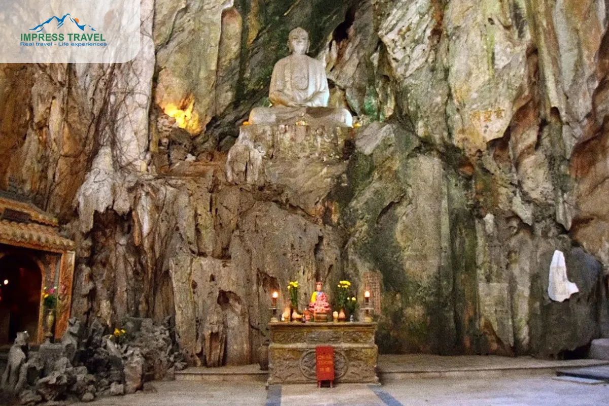 Marble Mountains with spirituality