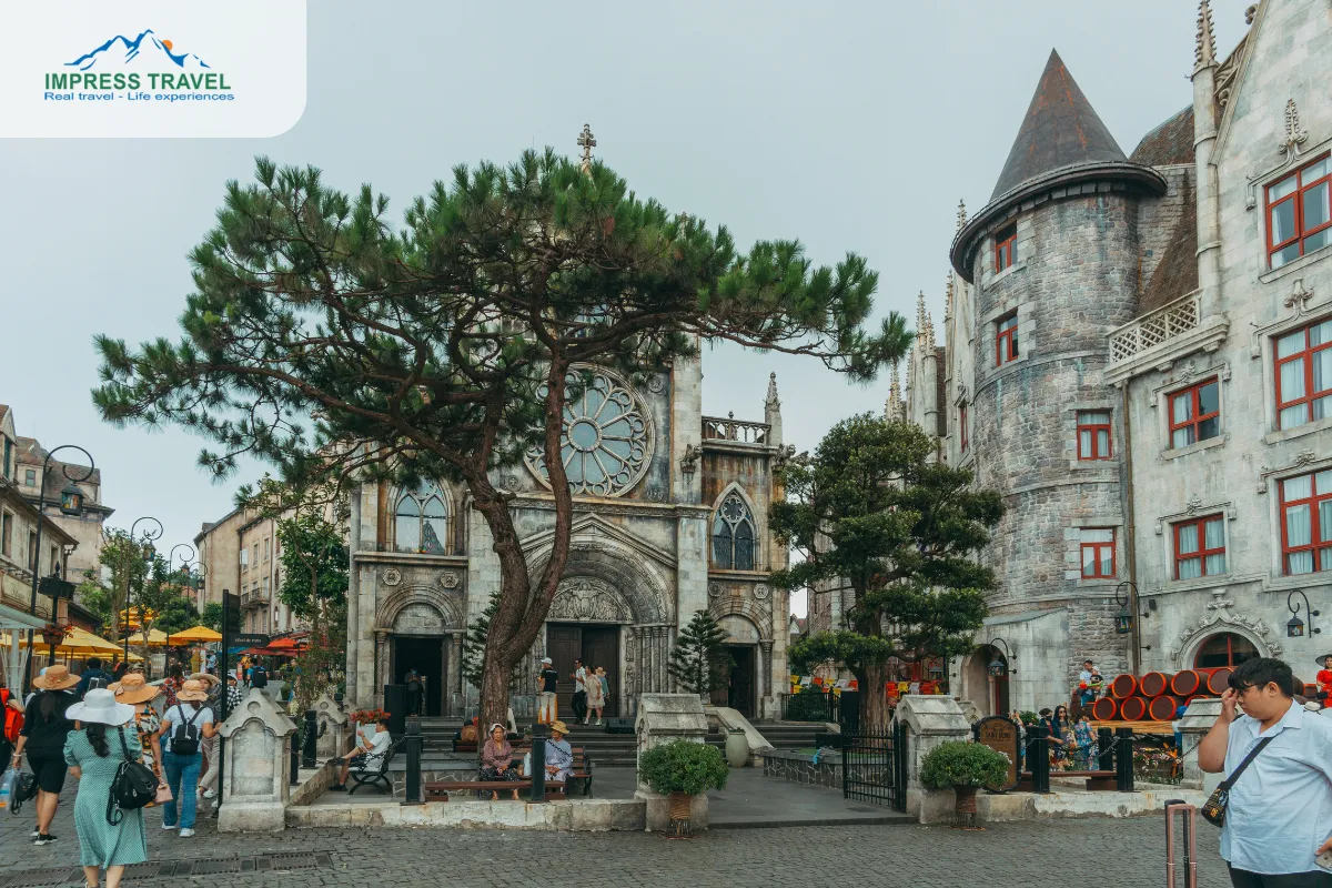 all beauty at  Ba Na Hills