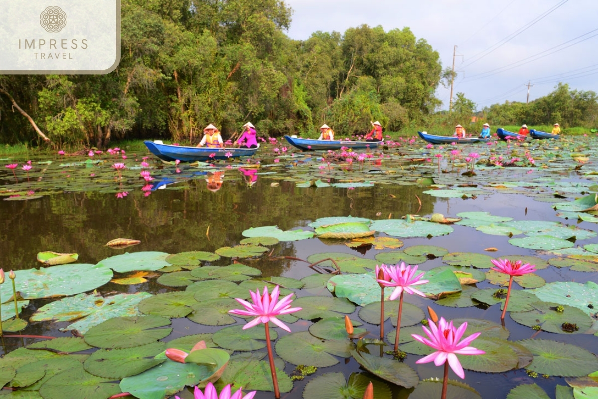 Tân Lập Floating Village - Beautiful Natural Countryside for the Mekong Tours