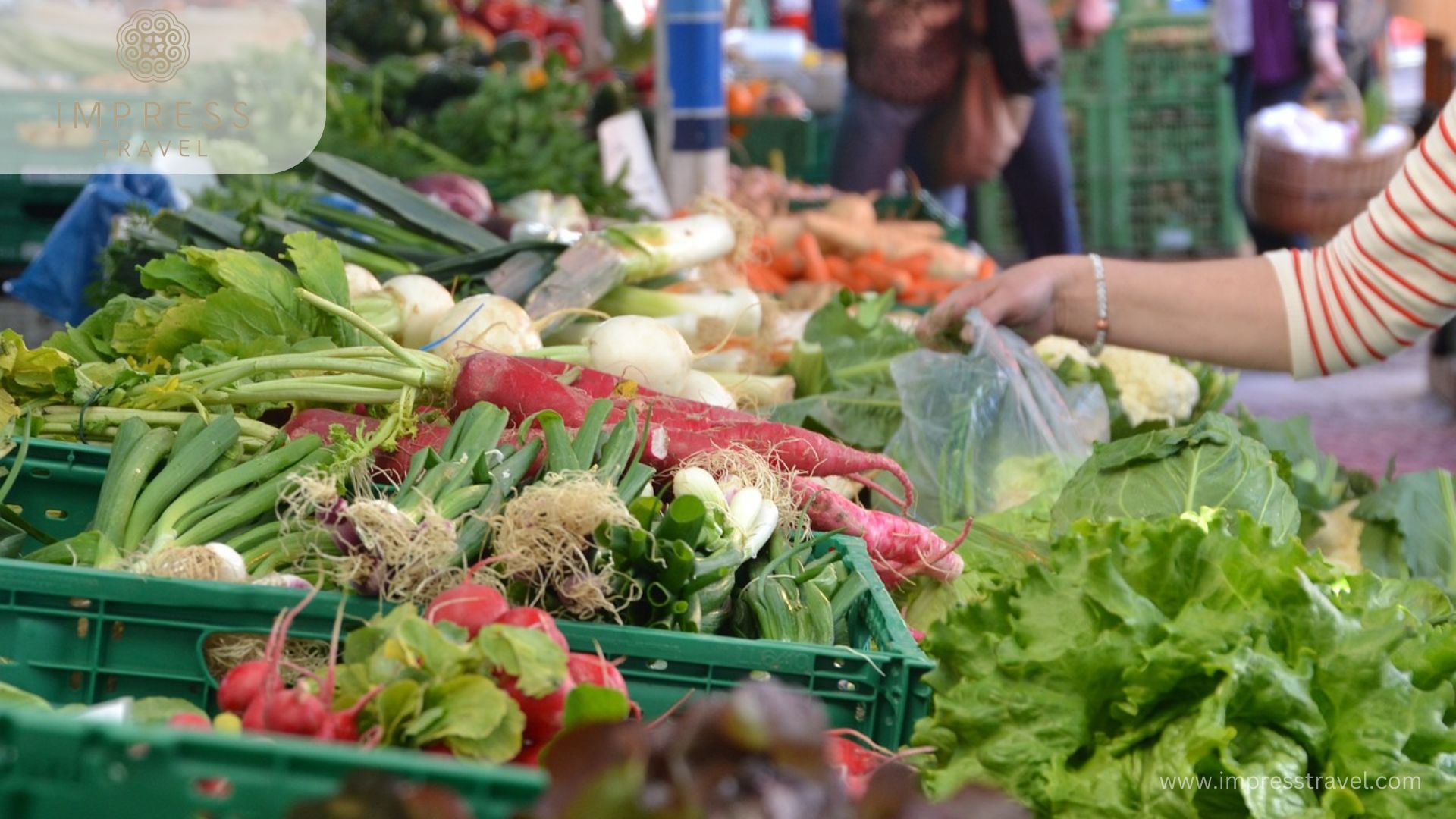 Buying vegetables