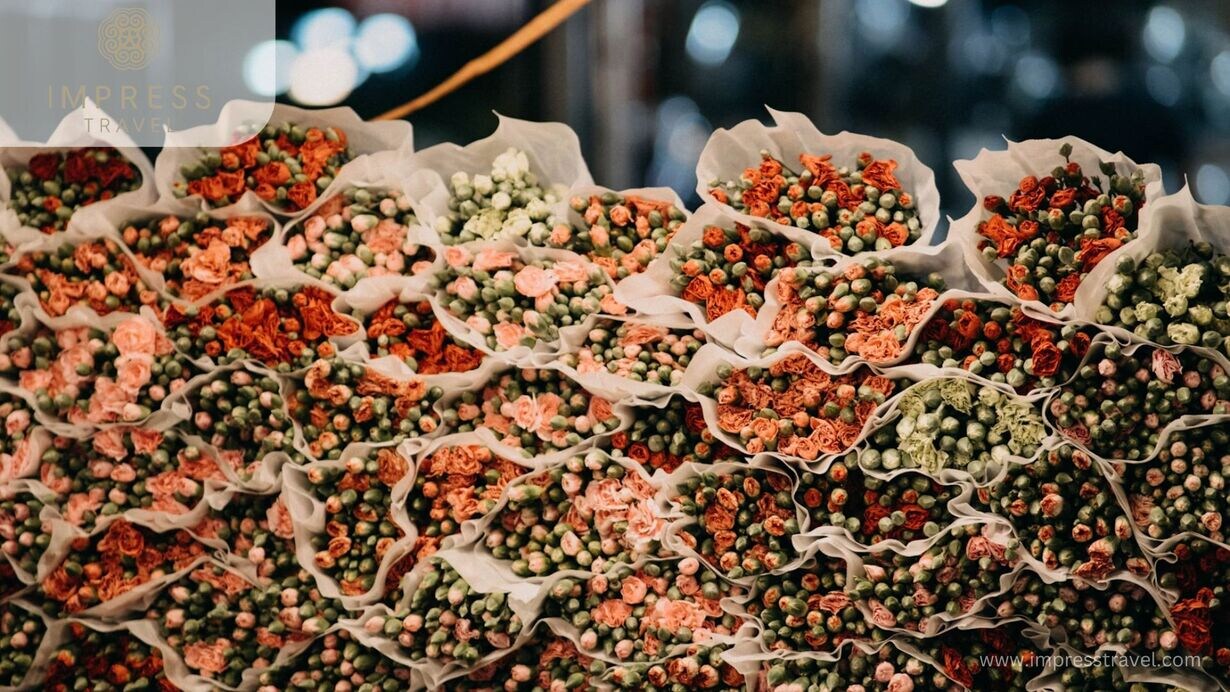 Flowers of Quang Ba Flower Market
