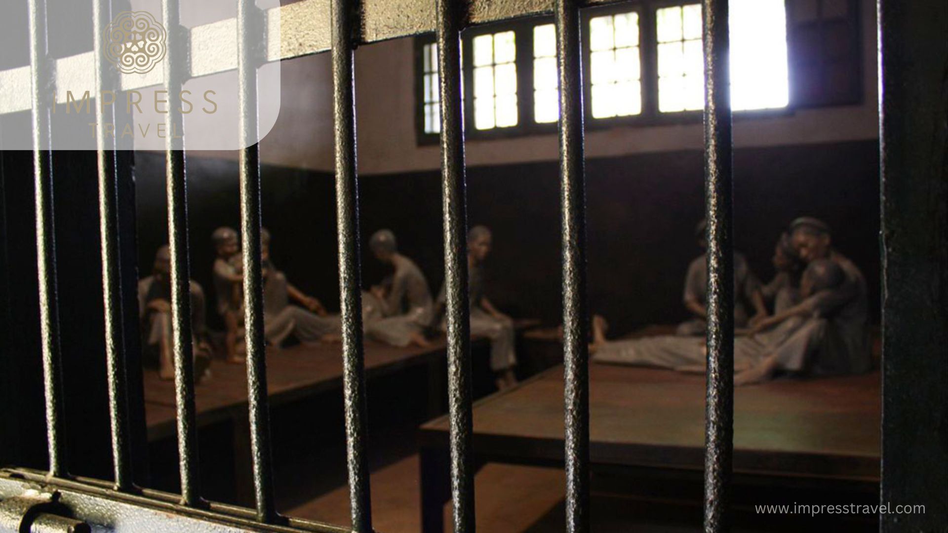Photo of prisoners in prison D