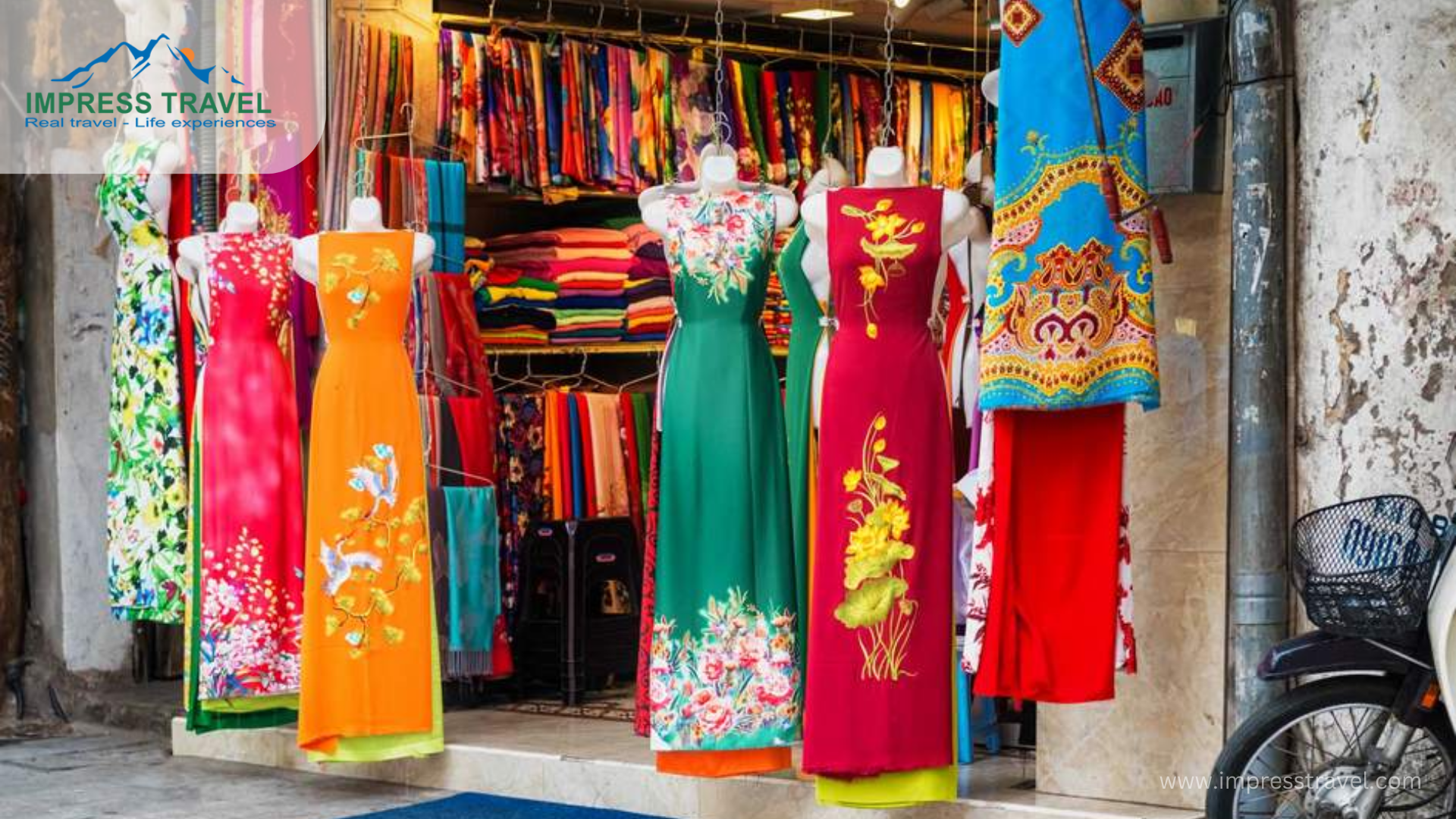 Shopping at renowned tailor shops in Hanoi