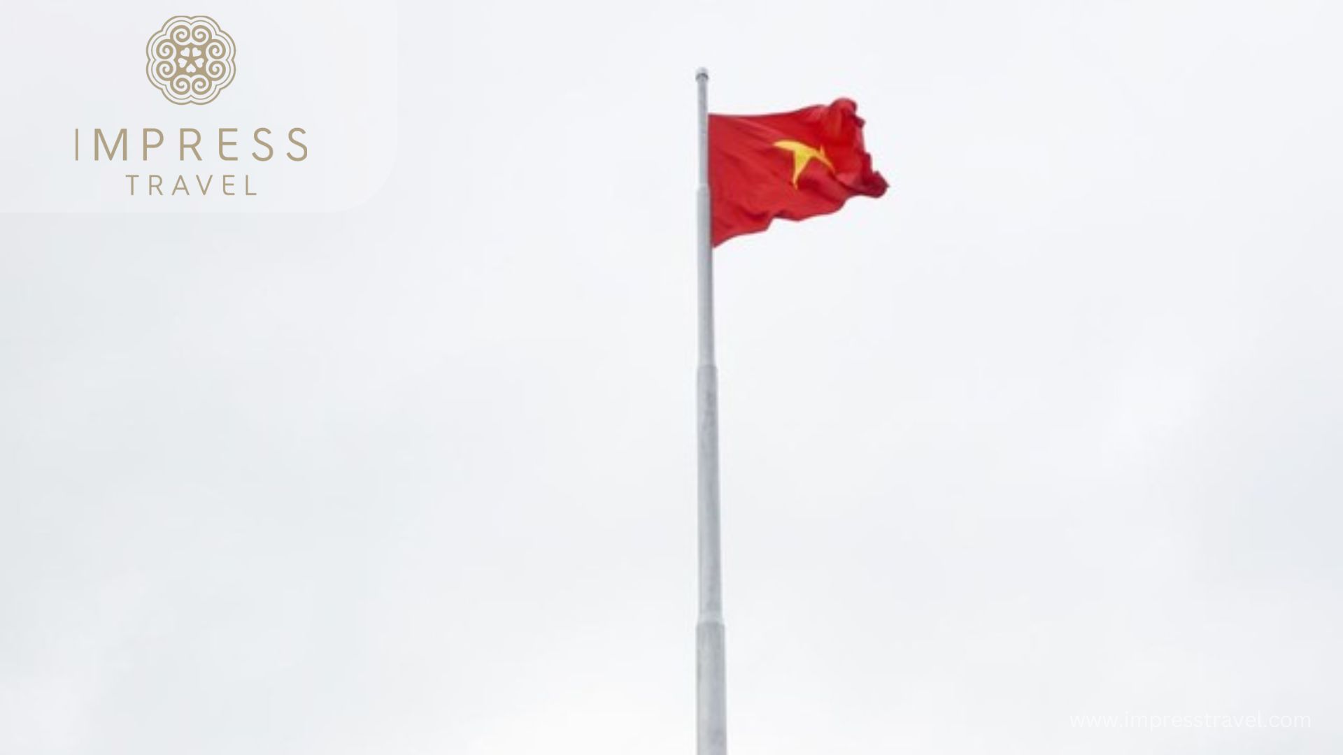 Vietnam flag in Quang Ninh