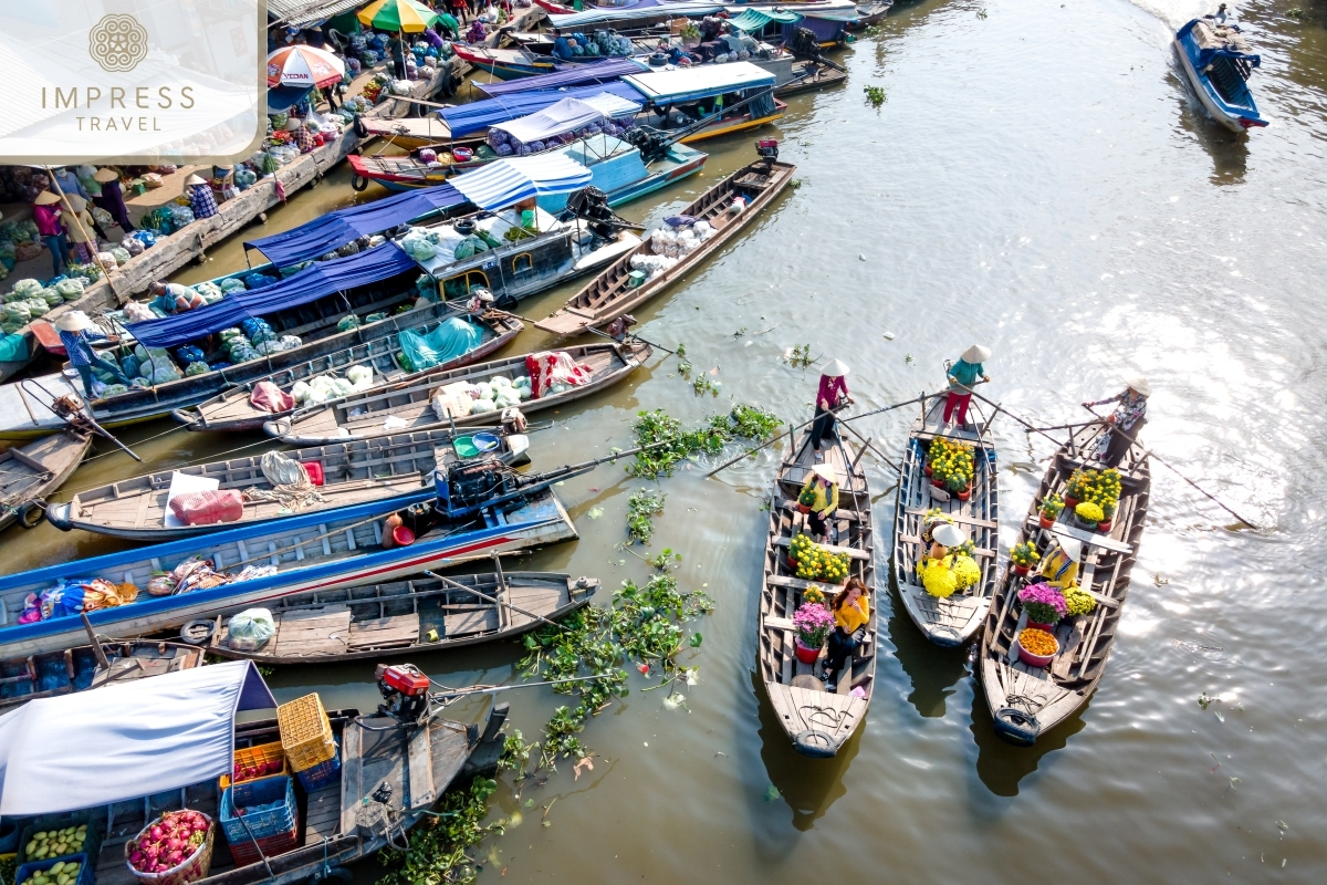 Cai Be Floating Market