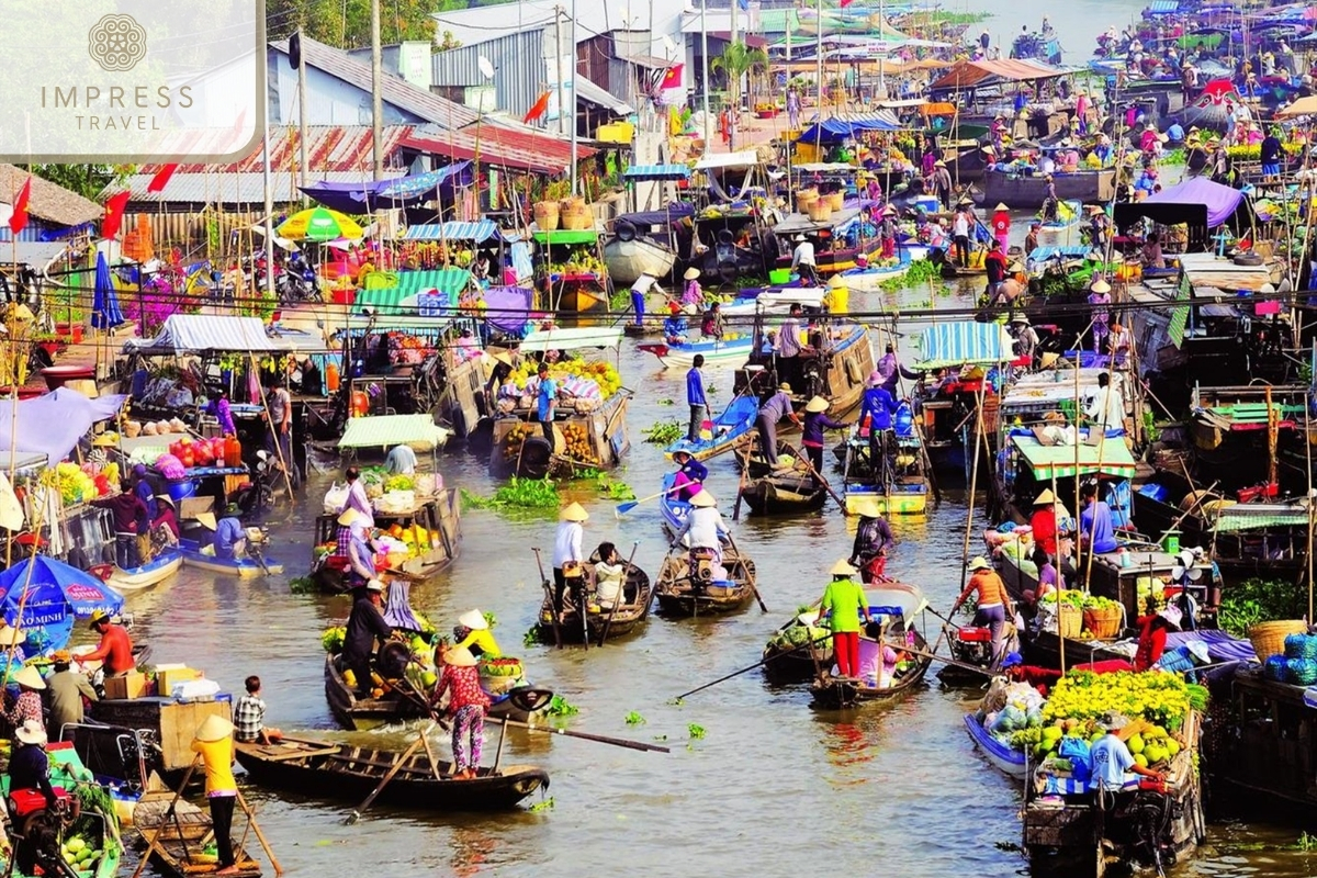 Cai Rang Floating Market