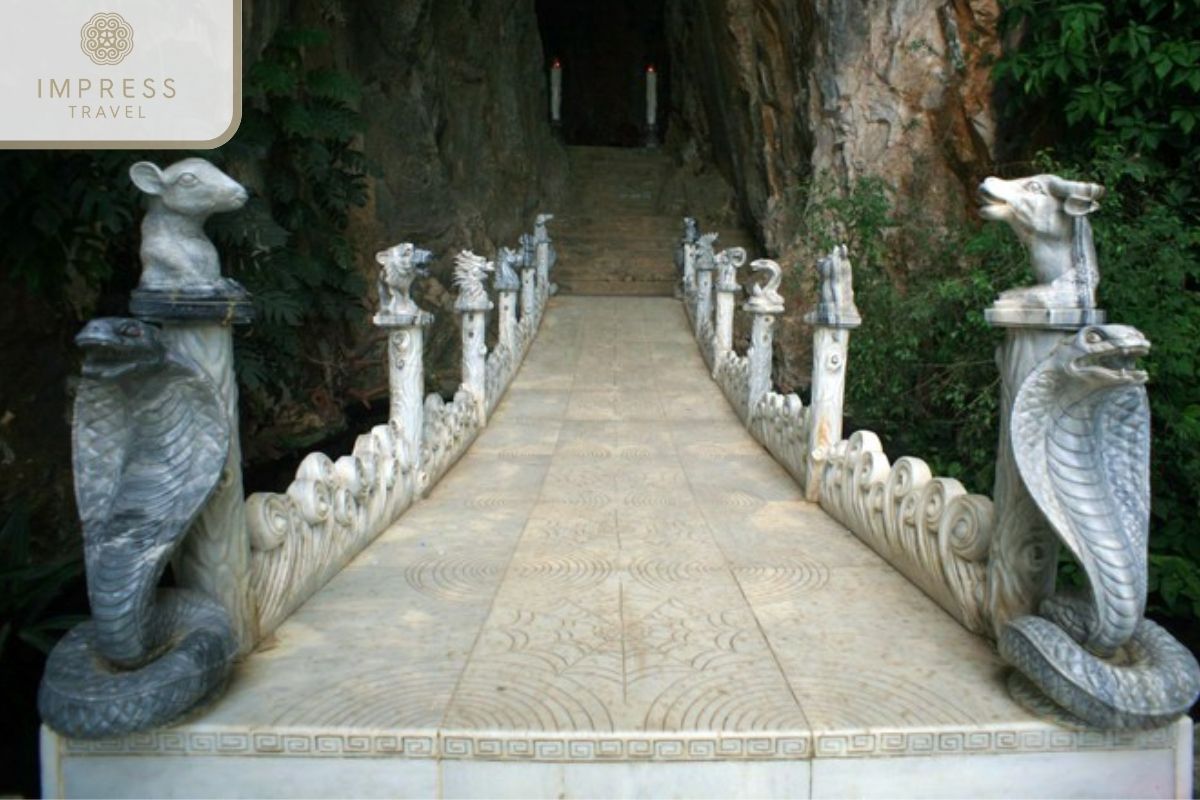 Yin and Yang Bridge - Am Phu Cave Tour from Da Nang