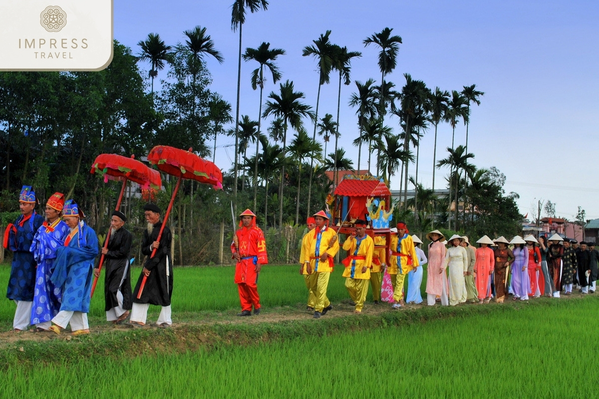 Festival at Tuy Loan Rice Village