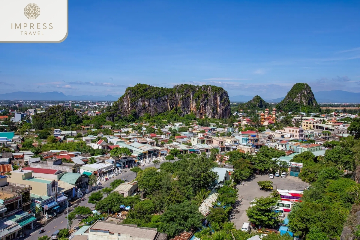 Marble Mountains viewed from above - Half-Day Marble Mountains Tour from Da Nang