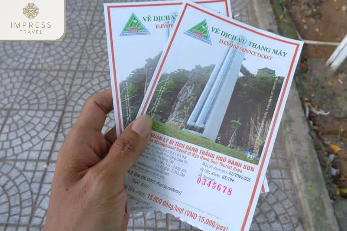 Entrance tickets to some locations