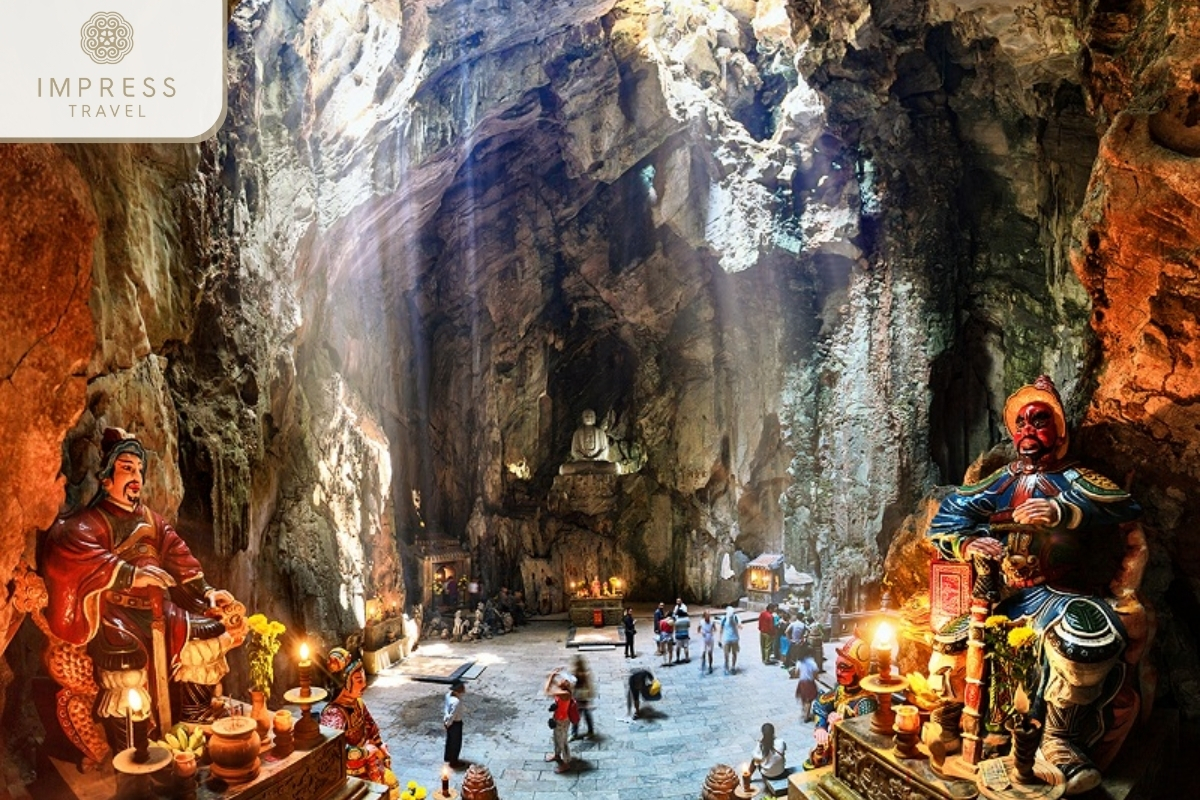 Many famous sacred landscapes - Half-Day Marble Mountains Tour from Da Nang