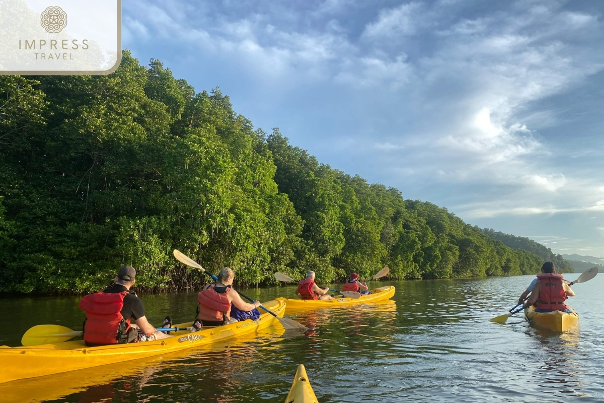 Kayaking for the Mekong River tour