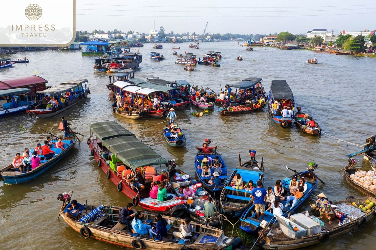 Cai Rang Floating Market