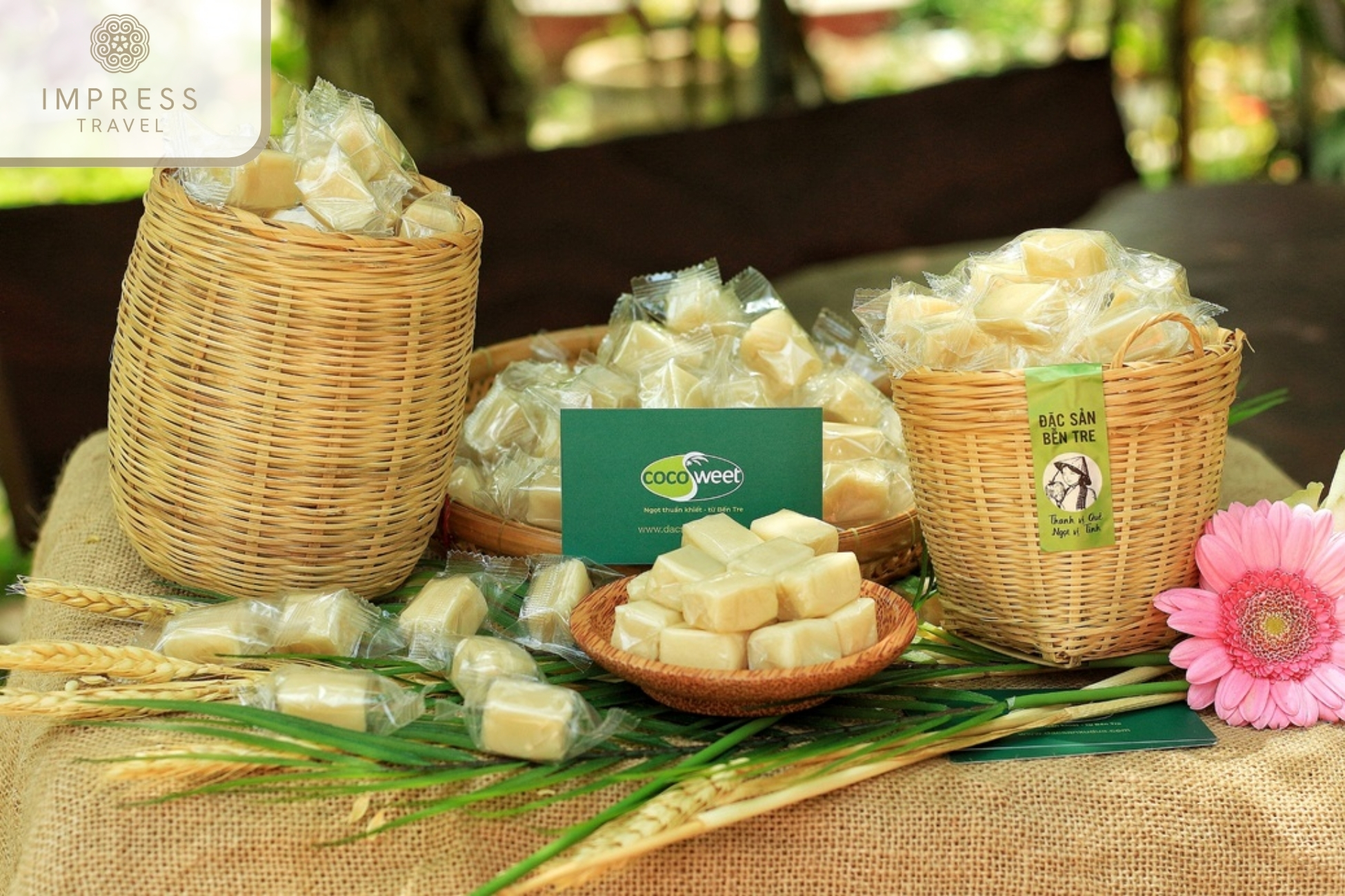 Price for Mekong Delta Tours: Coconut candy specialties