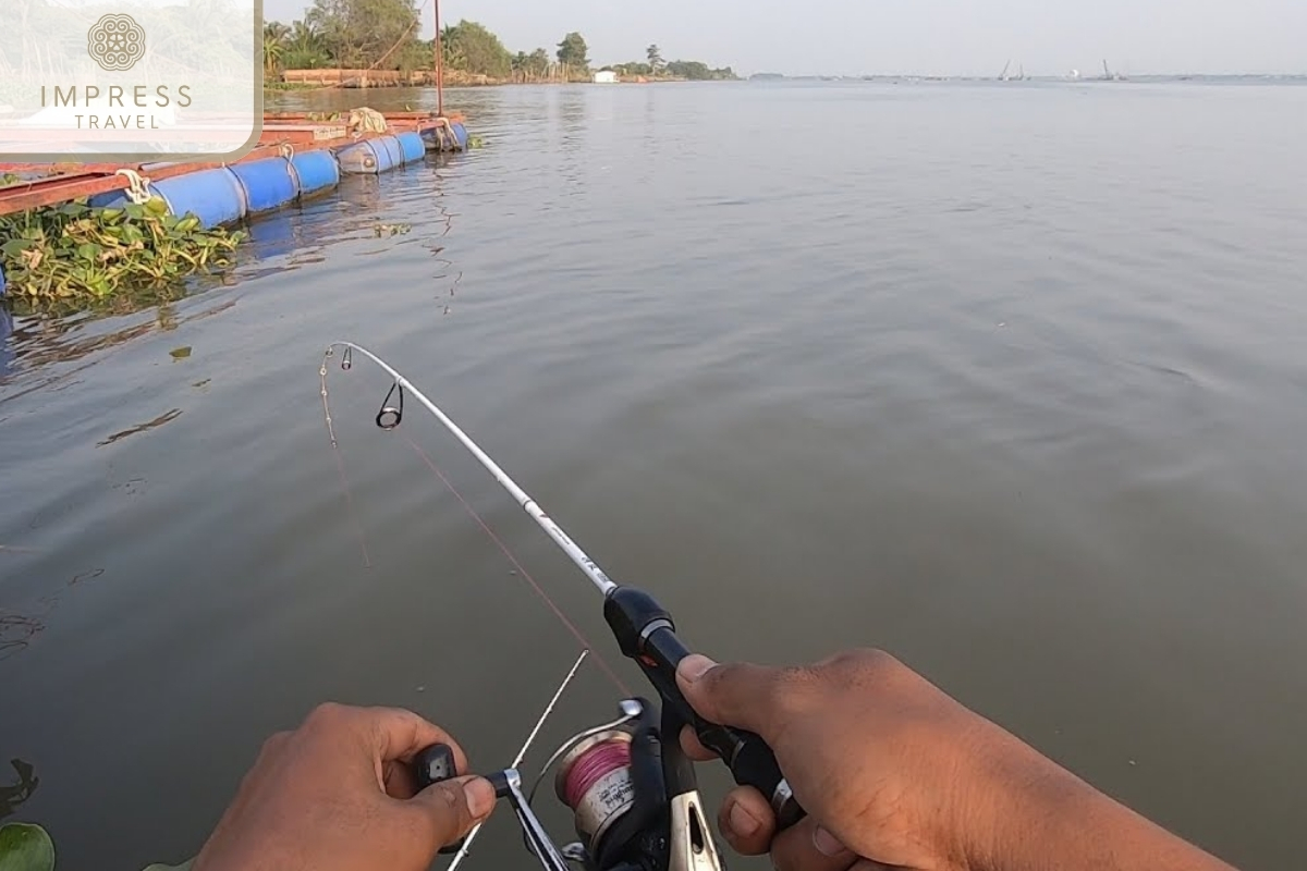 River Fishing - Fishing tourism in the Mekong Delta