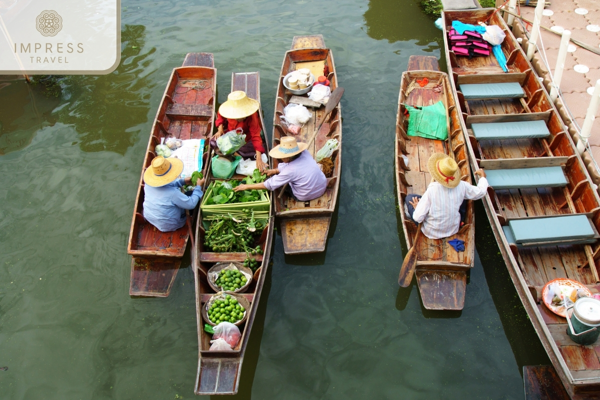 Cai Rang Floating Market Tour in Mekong Delta