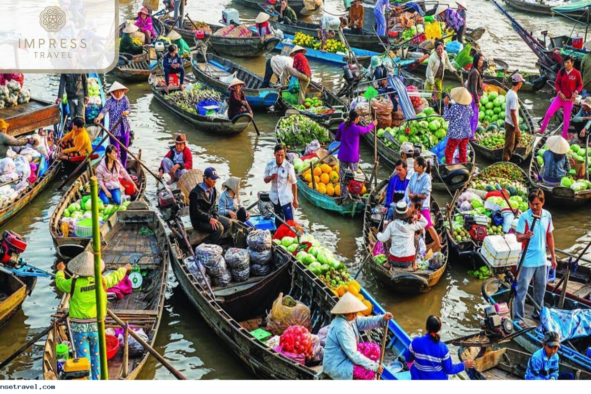 Cai Rang Floating Market