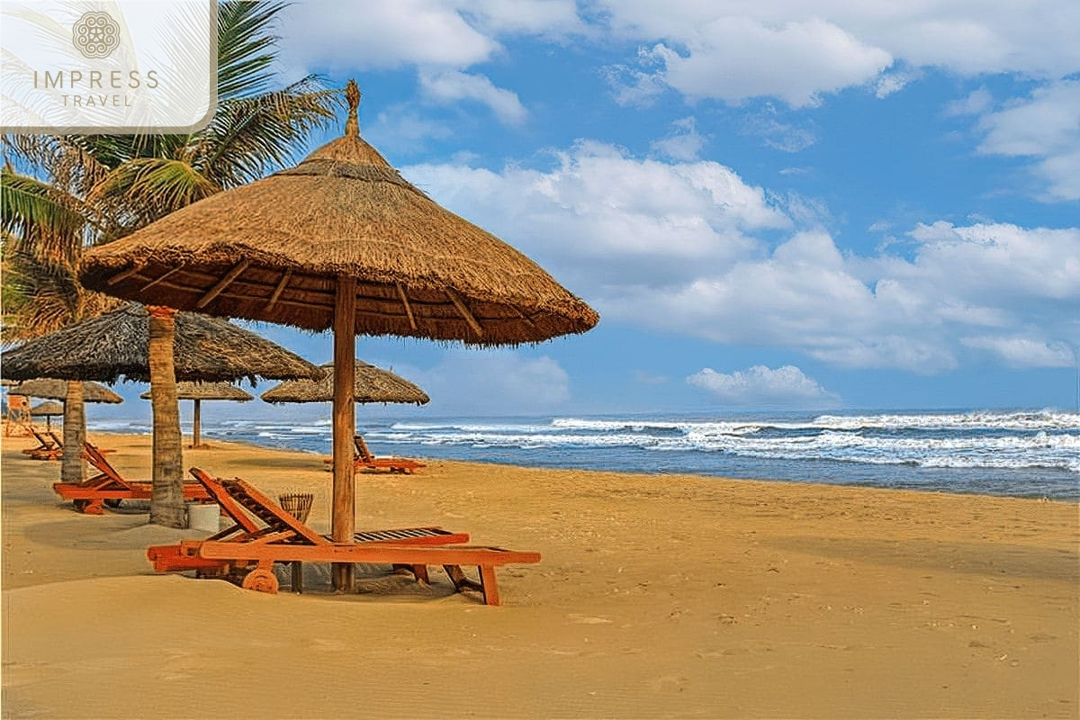 Bac My An Beach - best beaches to relax and swim in Danang