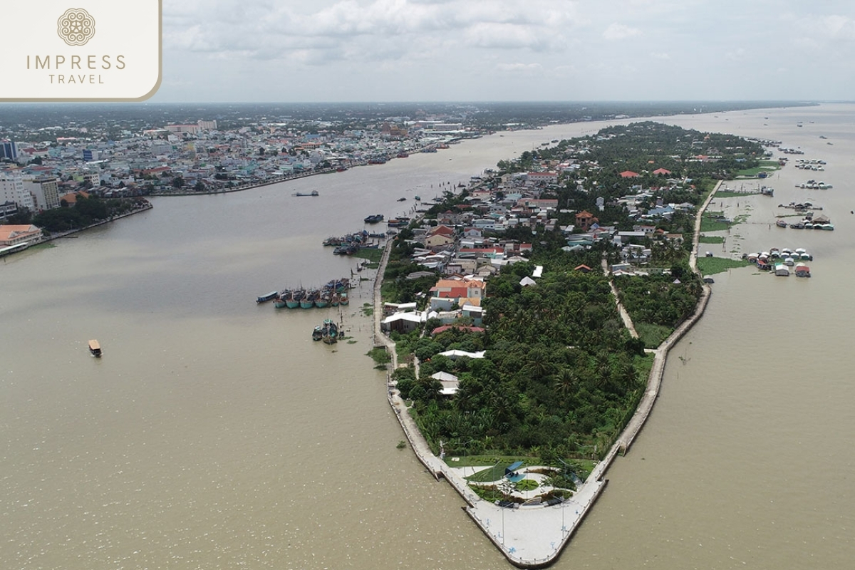 Dragon Island seen from above