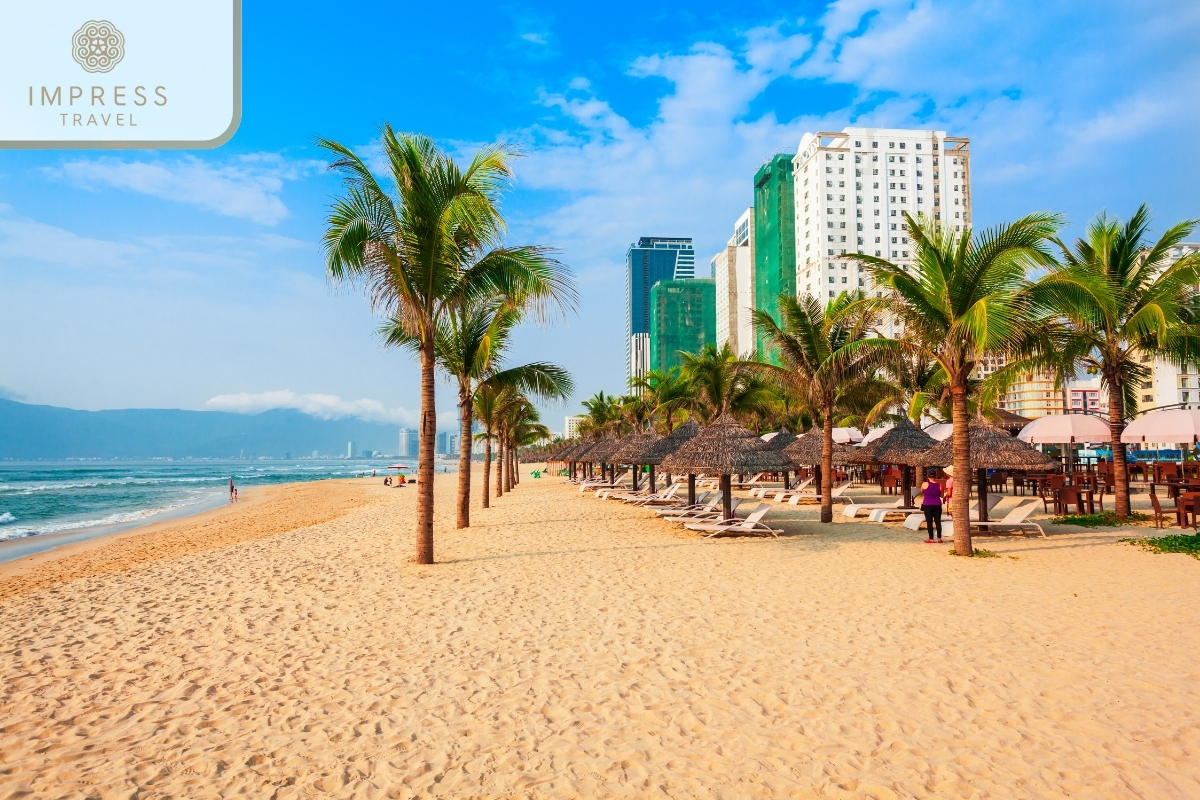 My Khe beach - Da Nang is a liveable city