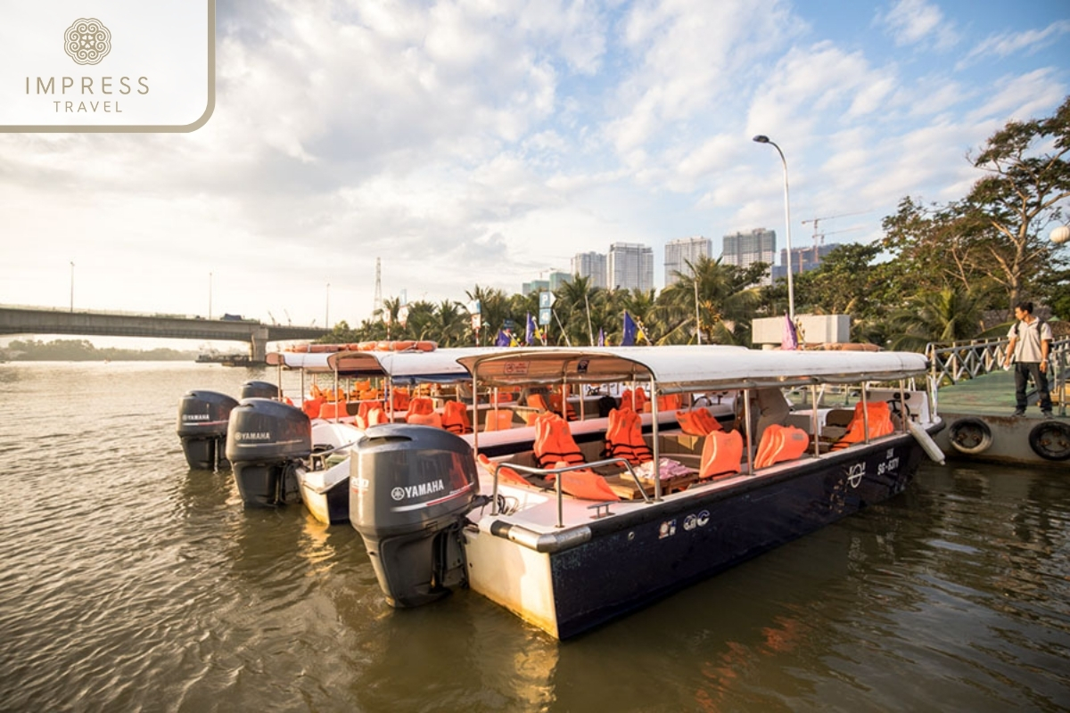 Les Rives Lux Speedboats in Ho Chi Minh City with Les Rives Lux Speedboats