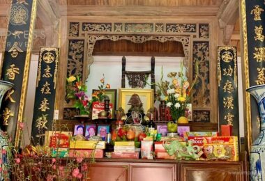 Ancestor altar of Hanoi people