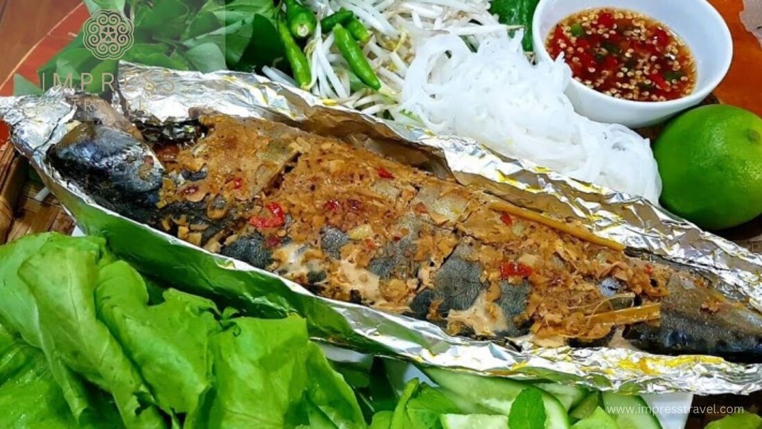 Grilled fish in Ba Vi