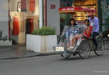 Experience riding a cyclo in Vietnam