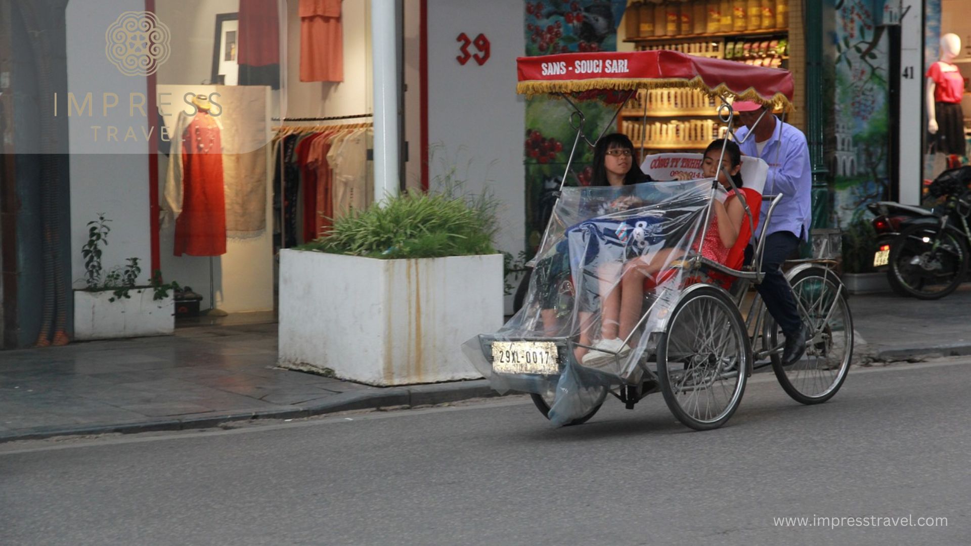 Experience riding a cyclo in Vietnam