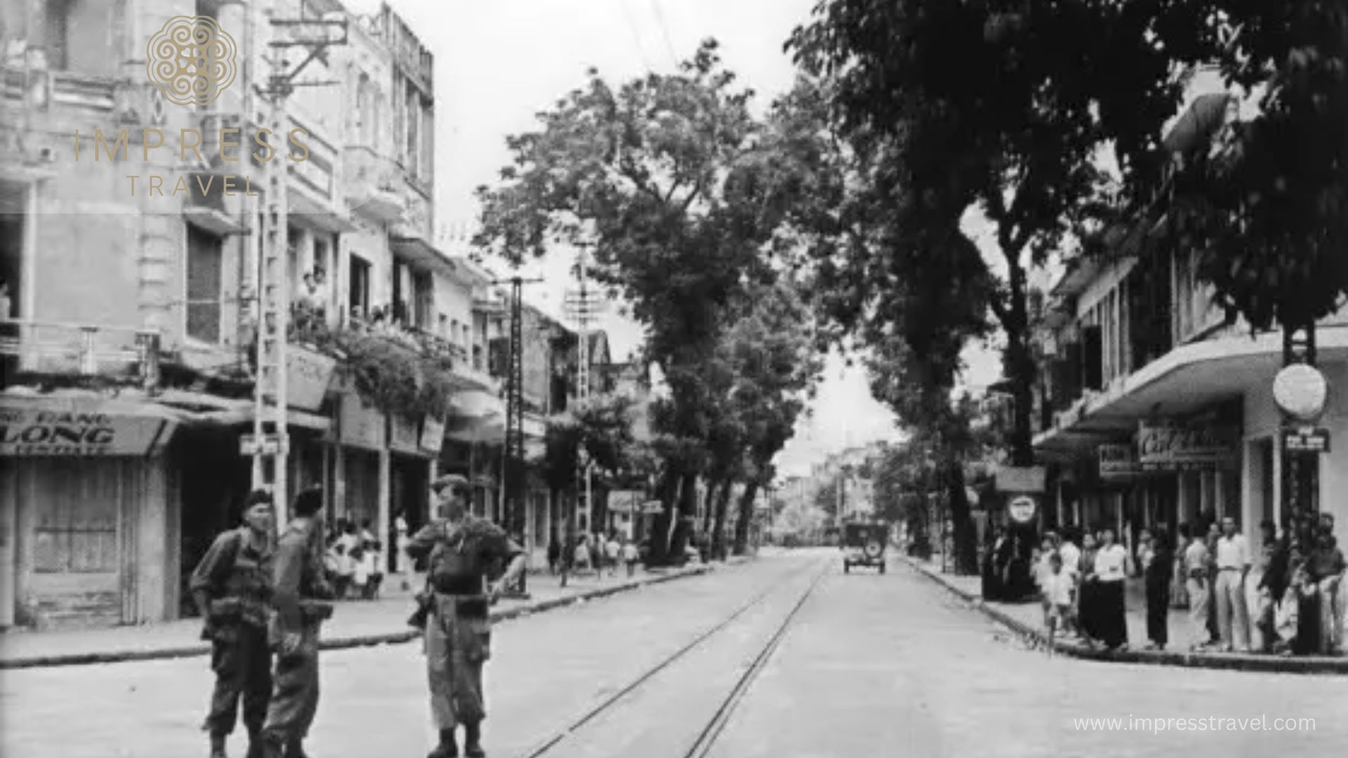 Hang Bong Street in 1945