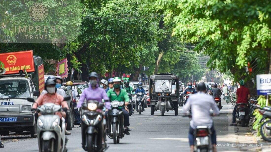 Hang Bong street in Ha Noi