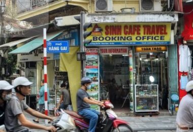 Hang Gai Street in Hanoi